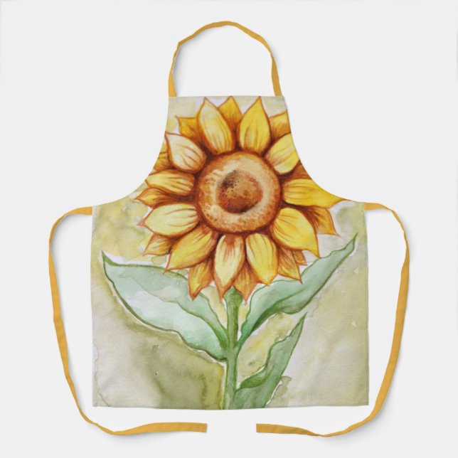 Sunflower Summer Apron (Front)