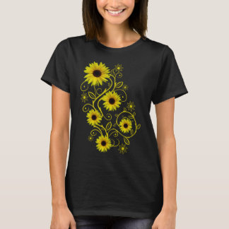Sunflower Sunflower Flower Ornament T-Shirt