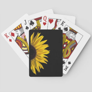 Sunflower Sunrise  Playing Cards