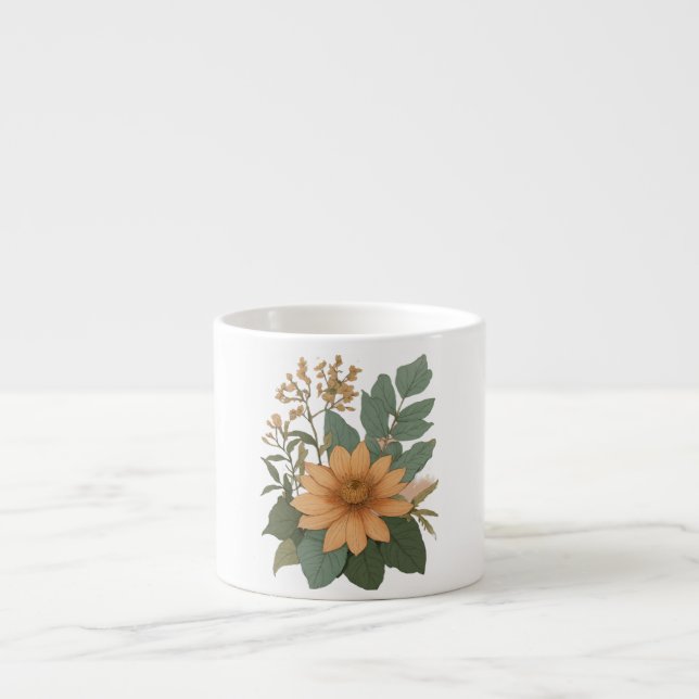 Sunflower Sunrise Specialty Espresso Mug (Front)
