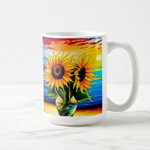 Sunflower Sunset Coffee Mug