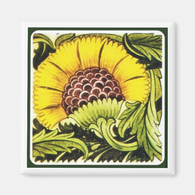 'Sunflower Surprise' Magnet (Front)