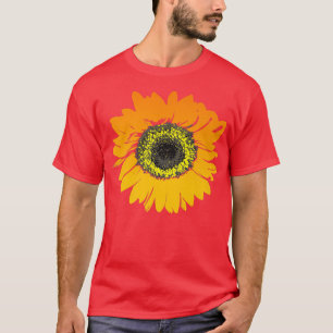 Sunflower T shirt, Garden Happiness Nature Summer T-Shirt
