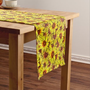 Sunflower Table Runner