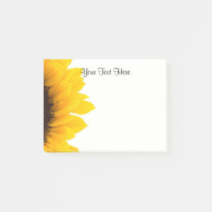 Sunflower Template Post-it Notes