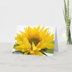 Sunflower ... thank you card