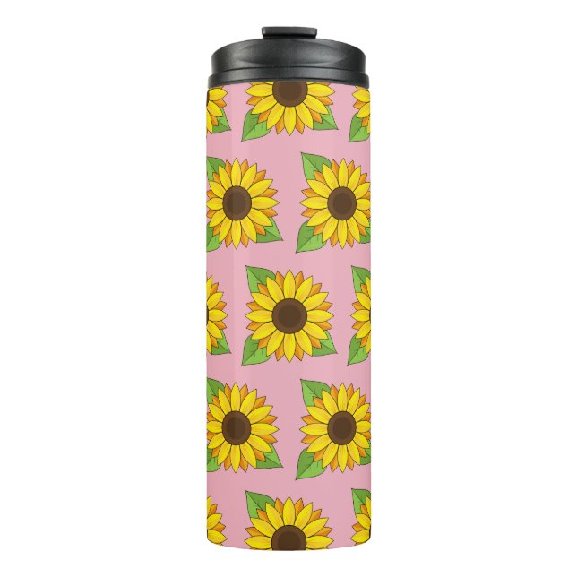 Sunflower Thermal Tumbler (Front)