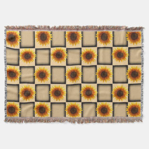 Sunflower Throw Blanket