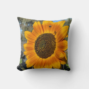 Sunflower Throw Pillow