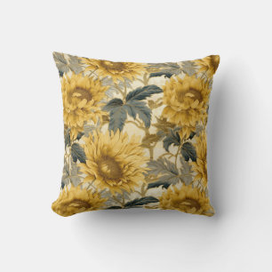 Sunflower Throw Pillow