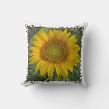 Sunflower Throw Pillow