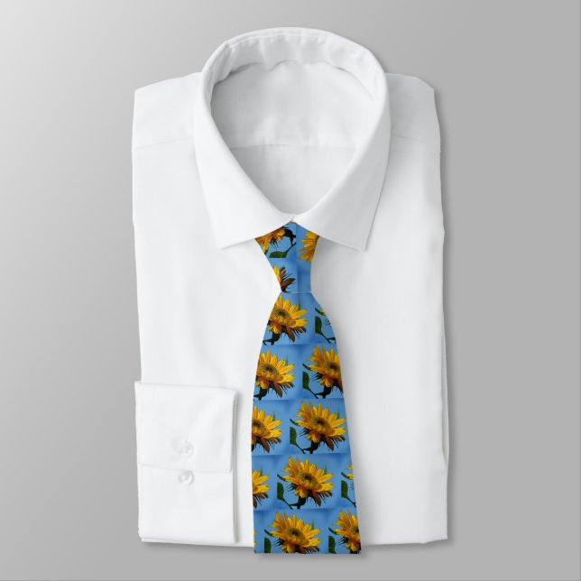 Sunflower Tie (Tied)