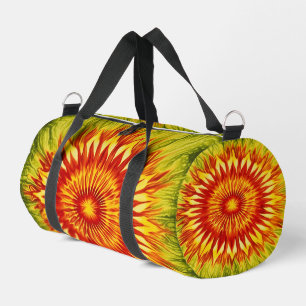 Sunflower Tie Dye Travel Bag