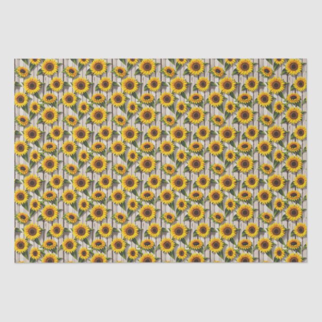 Sunflower Tissue Paper (Front)