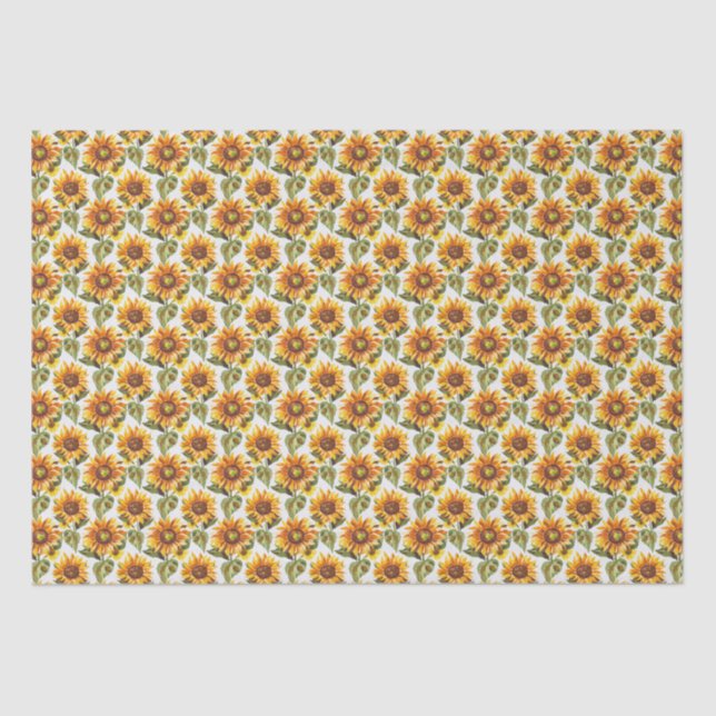 Sunflower Tissue Paper (Front)