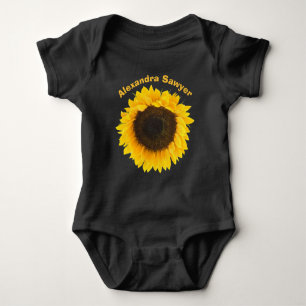 Sunflower Toddler Baby Bodysuit