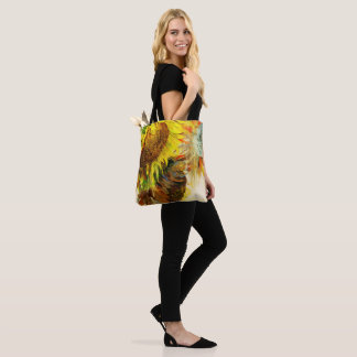 sunflower tote bag