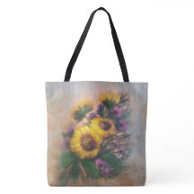 Sunflower tote bag