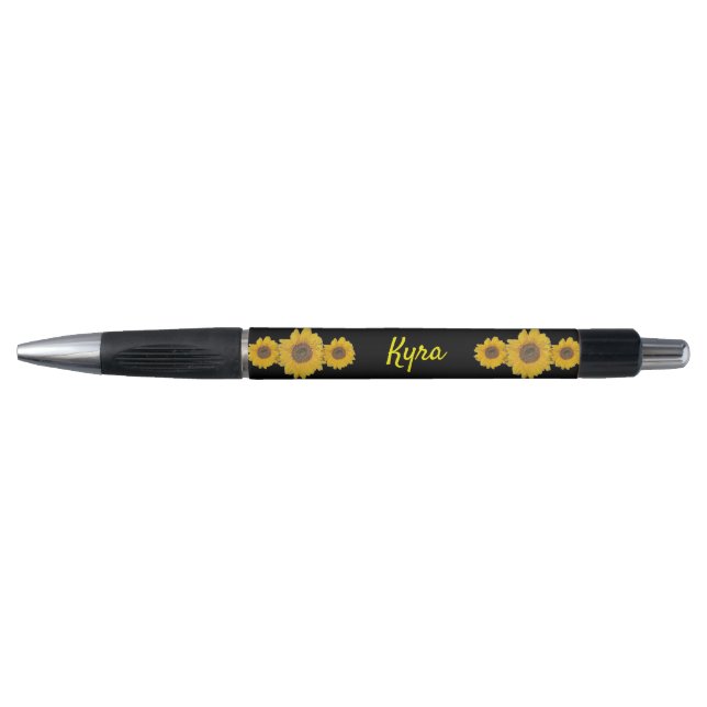 Sunflower trio - add name pen (Front)