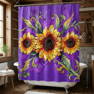 Sunflower Trio – Art Nouveau