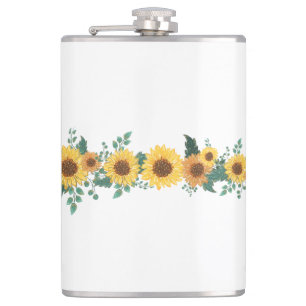 Sunflower Ukraine Support Soup Mug Hip Flask