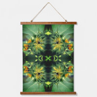 Sunflower Unfolding Abstract