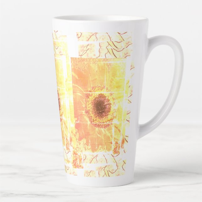 Sunflower Vendredi Latte Mug (Right)