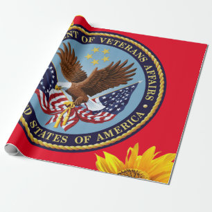 Sunflower Vertans Matte Wrapping Paper