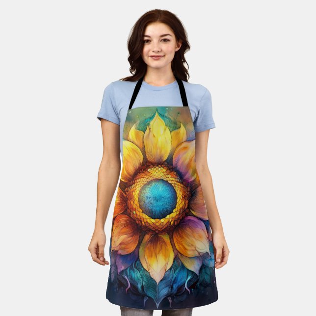 Sunflower Vibe Apron (Worn)