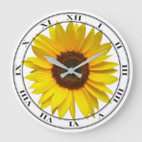 Sunflower Wall Clock