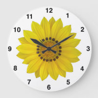 Sunflower Wall Clock