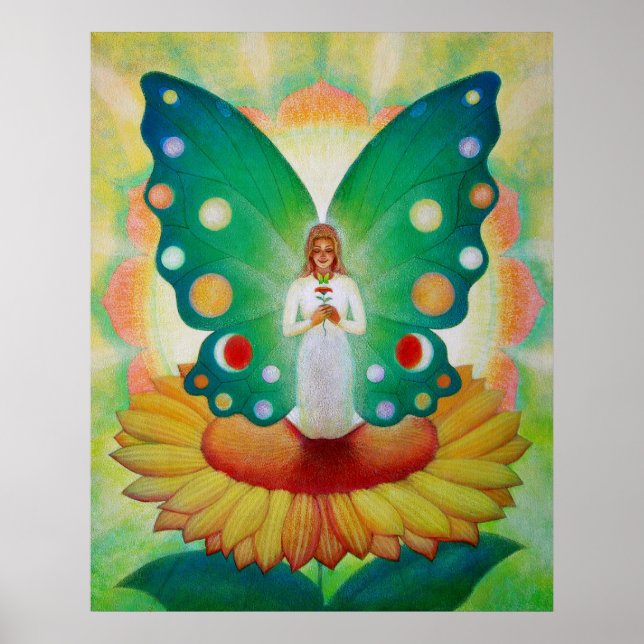 Sunflower Wedded to the Sun Poster (Front)