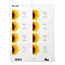 Sunflower Wedding Labels