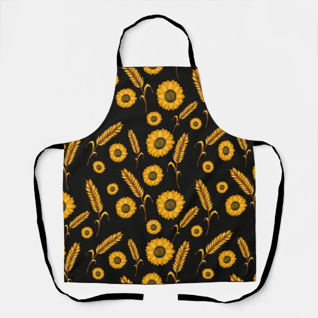 Sunflower Wheat  Apron (Front)