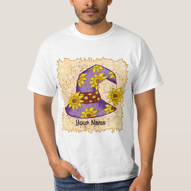 Sunflower Witch  T-Shirt (Front)