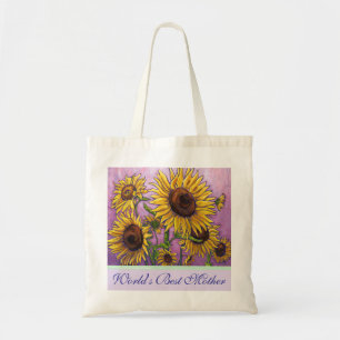 Sunflower World's Best Mother Bag
