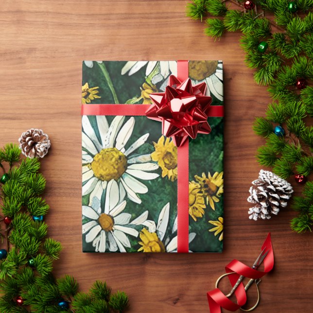 SUNFLOWER  WRAPPING PAPER (Holiday Gift)