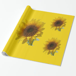 Sunflower Wrapping Paper