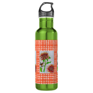 Sunflower Wren Water Bottle