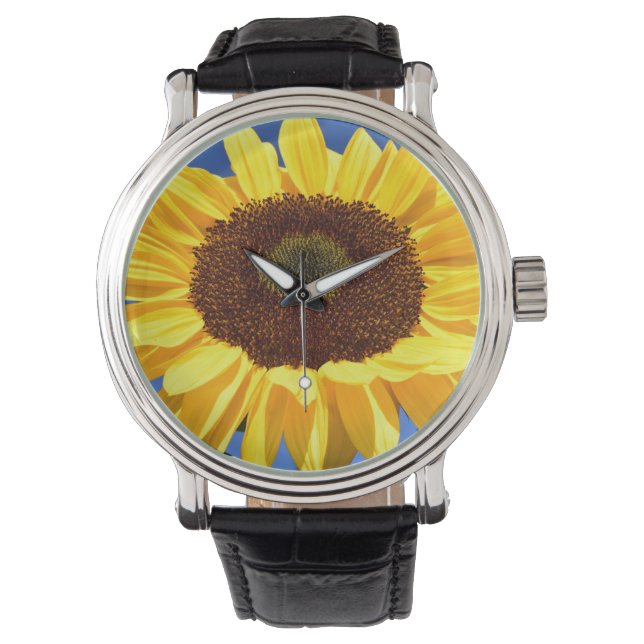 SUNFLOWER wrist watch (Front)