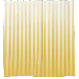 Sunflower Yellow and White Gradated Stripes