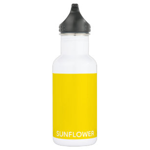 Sunflower Yellow Colour Name 532 Ml Water Bottle