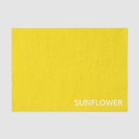 Sunflower Yellow Colour Name