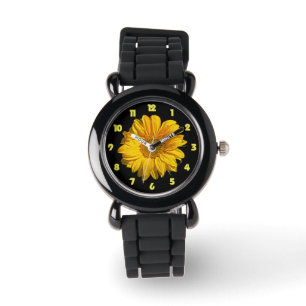 Sunflower Yellow Fat Numbers Kids cn Watch