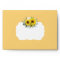 Sunflower Yellow Floral 5x7 Card Wedding A7