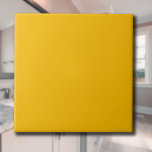 Sunflower Yellow Solid Colour | Classic Elegant Tile<br><div class="desc">Sunflower Yellow Solid Colour | Classic | Elegant | Trendy | Stylish | Gift</div>