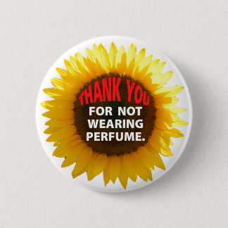 SunflowerNoPerfume 2 Inch Round Button