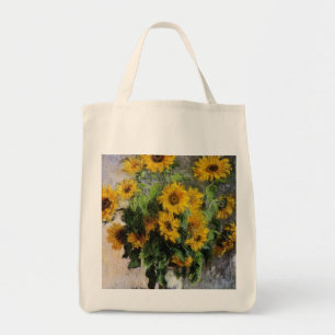 Sunflowers, 1881 by Monet. Tote Bag