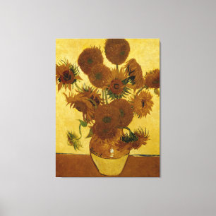 Sunflowers: 1888 by Van Gogh Canvas Print