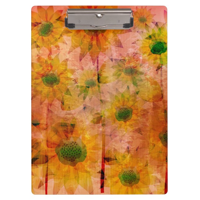 Sunflowers 2 clipboard (Front)